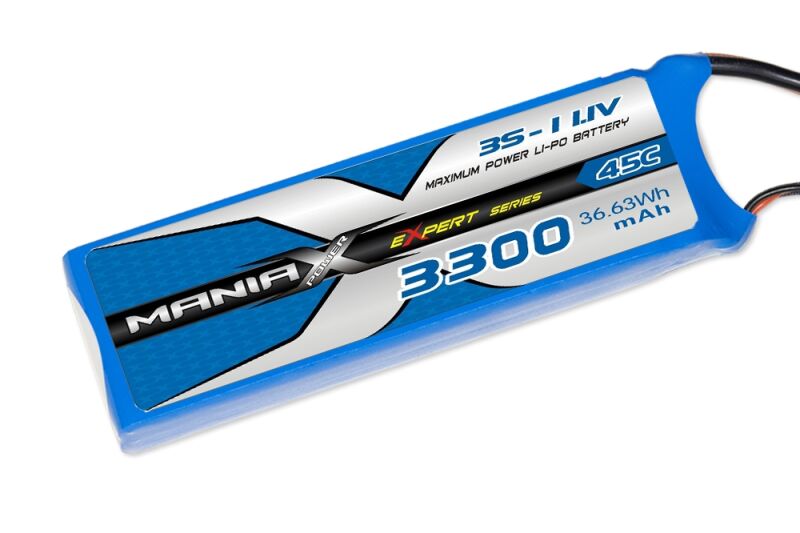 ManiaX Lipol 11.1V 3300mAh 45C (MAX3024)
