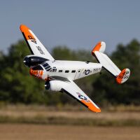 Beechcraft D18/RC-45J 1.5m BNF Basic with AS3X+ & SAFE Select - 1064mm