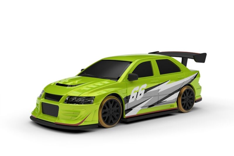 C66 DRIFT RC Car RTR grün - 1:76