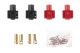 RCProPlus - SupraX D7 7808 Goblin Heli Lötfreier Stecker rechtwinklig (2 Paar) (RAS7808D7SABBAT2)