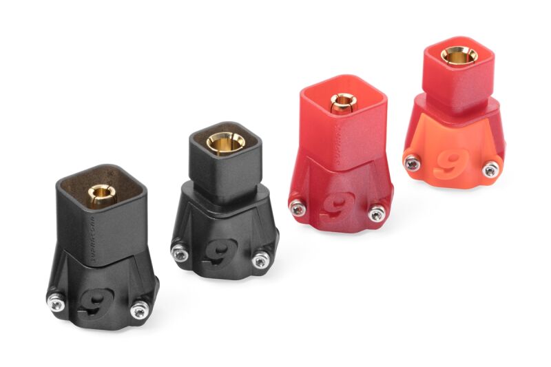 SupraX S6 6808 ULTRA Lötfreier Stecker (2 Paar)