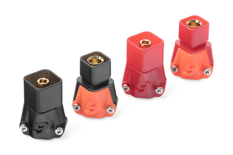 SupraX S6 6808 ULTRA Lötfreier Stecker (6 Paar)