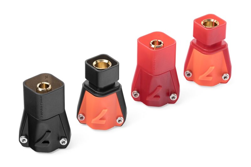 RCProPlus - SupraX S7 7808 ULTRA Lötfreier Stecker (6 Paar) (REB7808ULTS7P6)