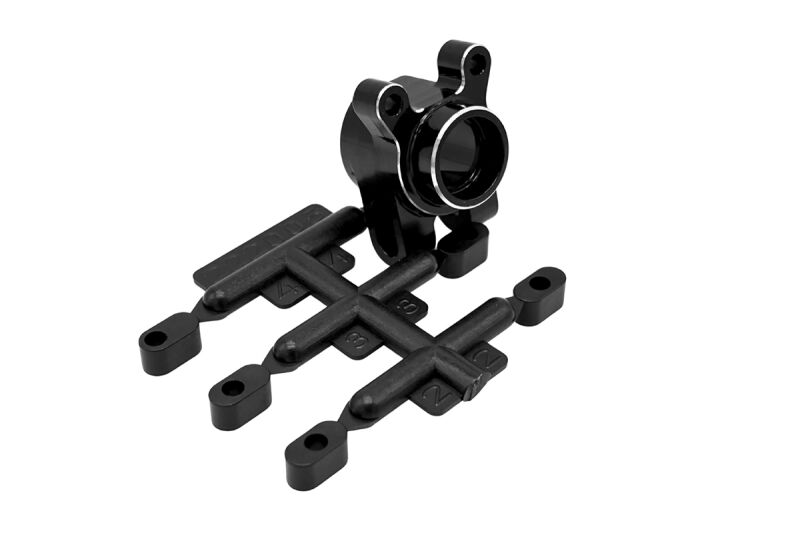 SWORKz S12-3 Aluminum Synthesis Rear Hub (R=L)(with Insert) (1 Set) (SW332069)