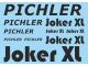 Pichler Dekorsatz Joker XL (schwarz) (18264)