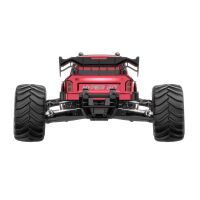 MJX - Hyper GO 10210 Truck 1/10 Brushless 4WD RTR Rot (MX-10210R)