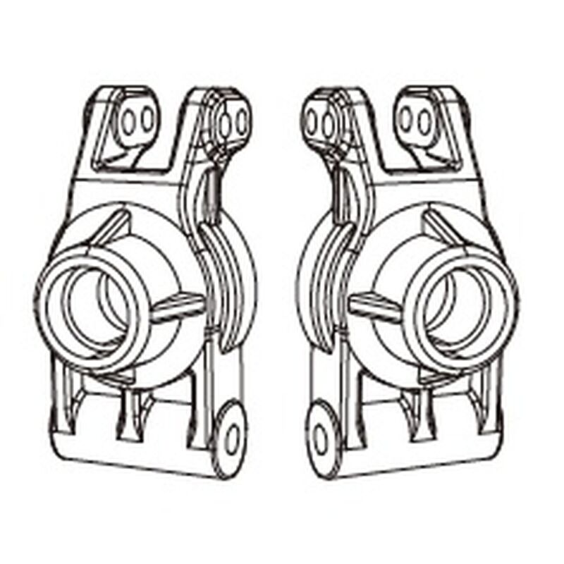 MJX - Hintere Montagebasis (MX-10260)