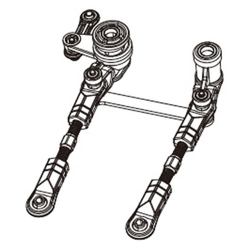 MJX - Lenkgetriebe-Baugruppe (MX-10430B)