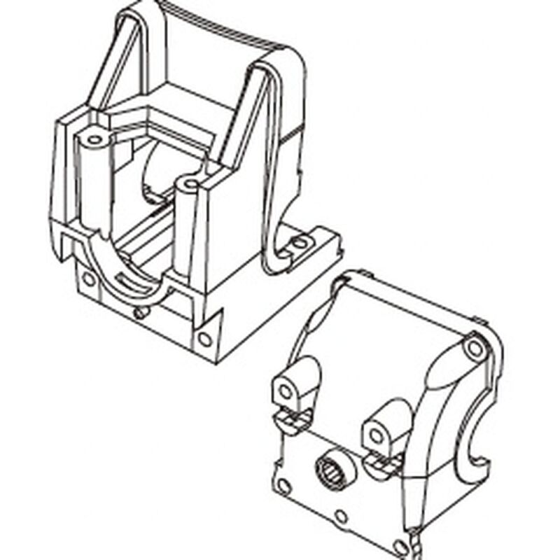 MJX - Hinteres Differentialgehäuse (MX-P10194)