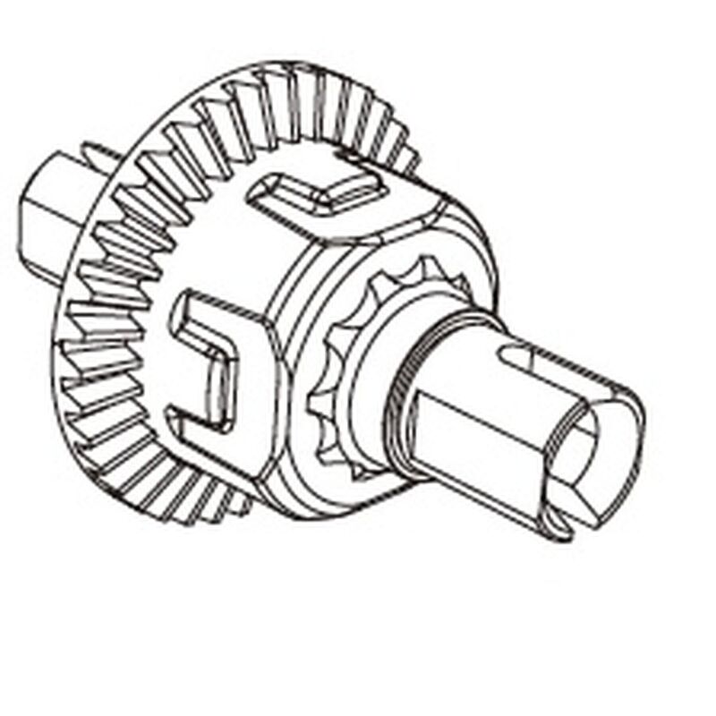MJX - Vorder-/Hinterdifferential (MX-P10420)