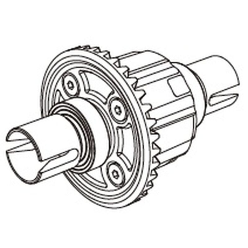 MJX - Vordere Differential-Baugruppe (MX-P10424F)