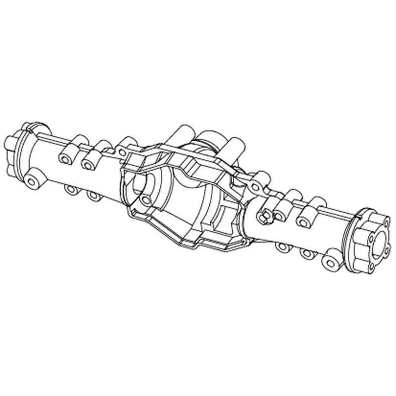 MJX - Vorderachsen-Baugruppe (MX-P8HAFS)