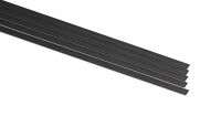 Carbon Vierkantstab 0,5 x 3,0 x 1000mm (10 Stück)