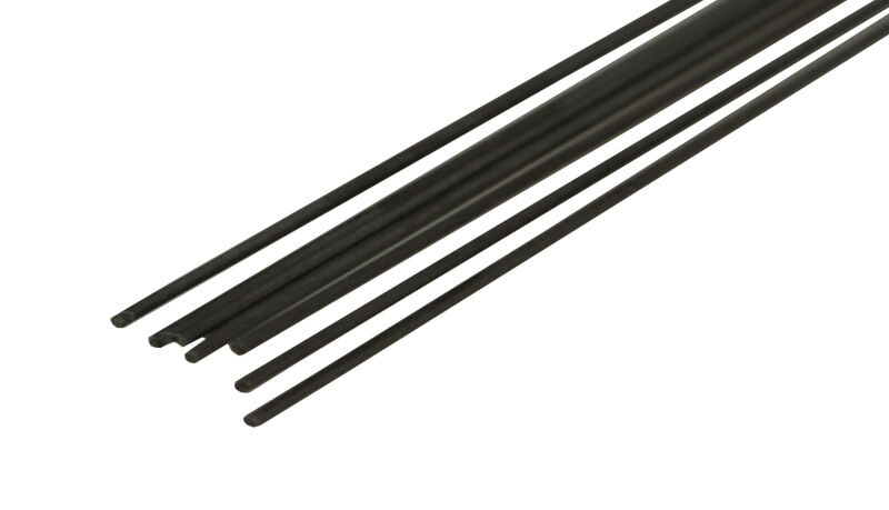 Carbon Vierkantstab 0,8 x 1,2 x 1000mm (10 Stück)