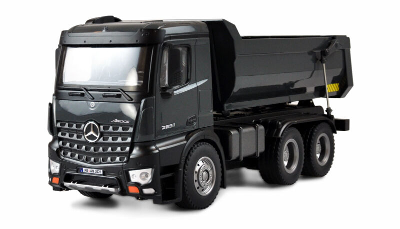 Mercedes-Benz Arocs LKW Kipper PRO Metall V2 RTR grau