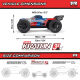 Mini Kraton 3S DSC 4X4 RTR brushless Speed Truck red/blue - 1:16