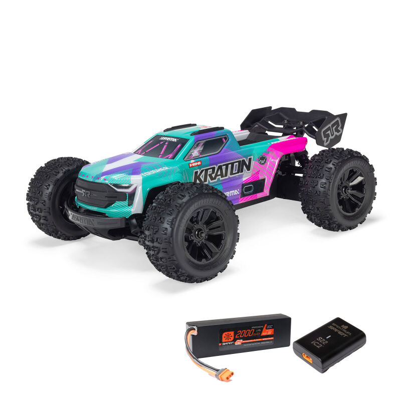 Mini Kraton 3S DSC 4X4 RTR brushless Speed Truck teal - 1:16