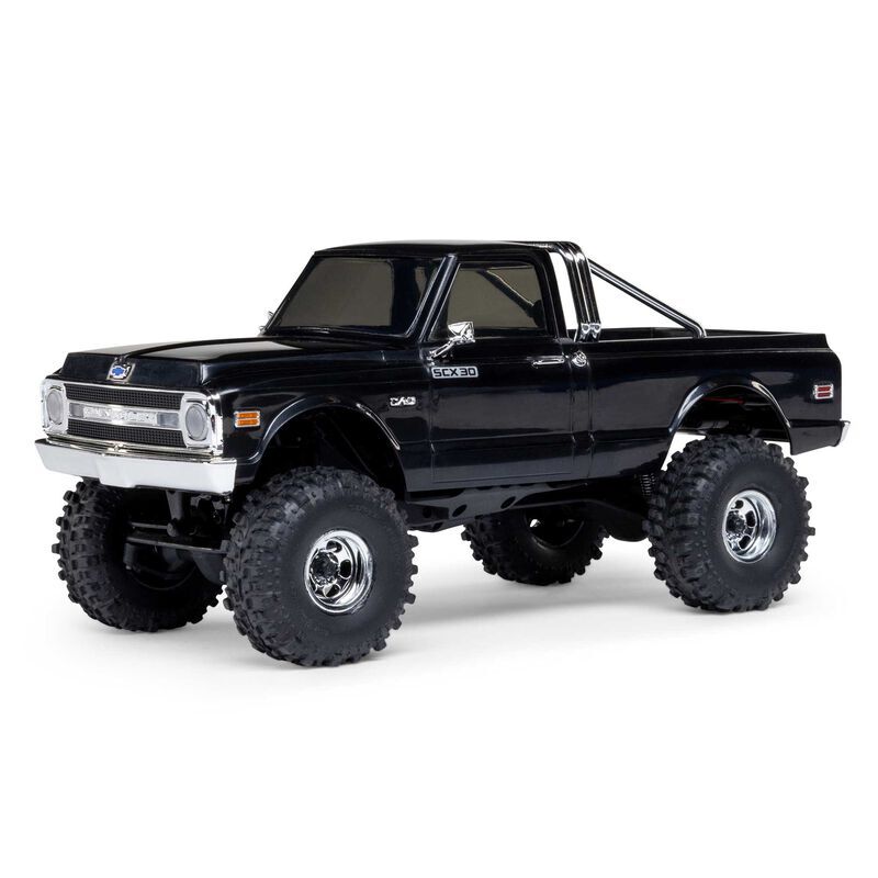 SCX30 Chevrolet K10 4X4 RTR Rock Crawler schwarz - 1:30