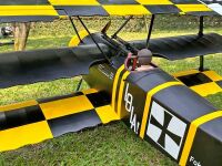 Fokker Dr.1 black/yellow - 1850mm