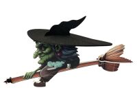 The Evil scary witch Hexe - 590mm