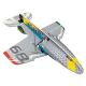 Cartoon fighter Jet rocket roll 68 - 870mm