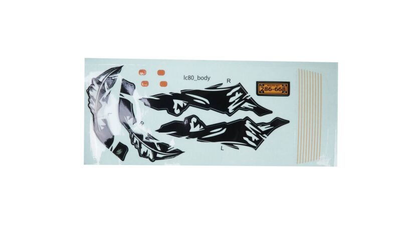 D-Power EAZY RC PATRIOT - Dekorbogen (E1024)