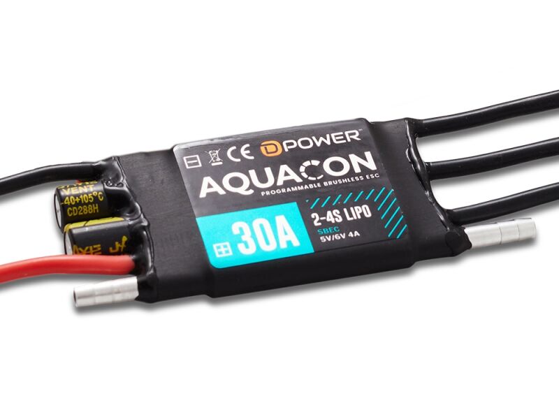 D-Power AQUACON 30A S-BEC Brushless Regler (DPAQC030)