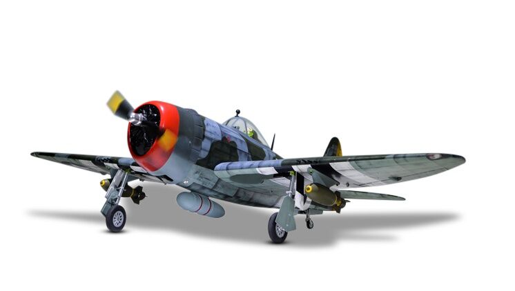 D-Power Phoenix P47 Thunderbolt GP/EP 35-55CC ARF Carbon - 201 cm (PH217)