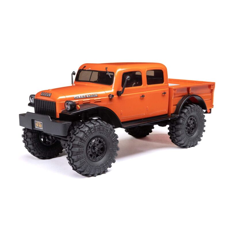 Axial - 1/24 SCX24 Dodge Power Wagon 4X4 Rock Crawler Brushed RTR (AXI00007)