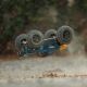 Arrma - 1/8 NOTORIOUS 6S 4X4 RTR Brushless Stunt Truck Blue (ARA8611V6T2)