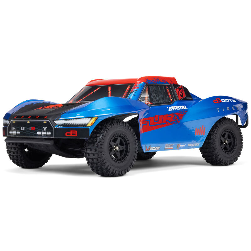 Arrma - 1/10 FURY 223S DSC 2WD RTR Brushless Short Course Truck (ARA3521)