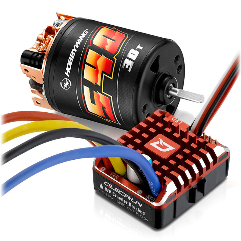 Hobbywing - Quicrun Brushed WP1080 Combo 540 30 Turn (HW38020349)