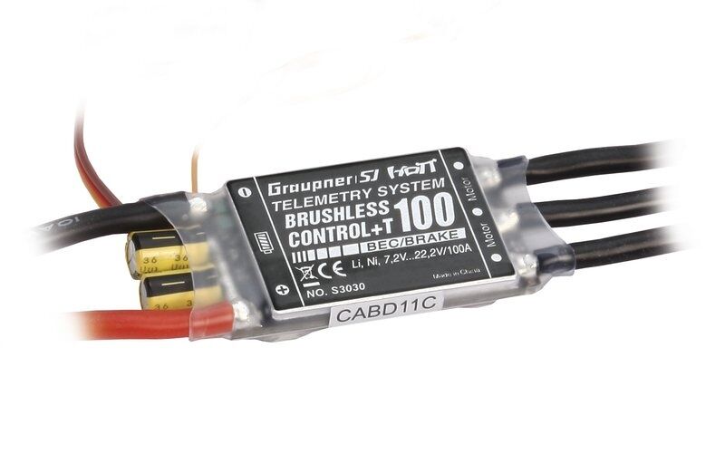 D-Power Graupner BRUSHLESS CONTROL+ T100 BEC (S3030)
