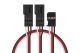 Hitec - 4702 J â€žYâ€œ-Kabel Futaba flach, stark, lang, 600 mm (PVC) (1HI7653)