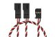 Hitec - 4704 J â€žYâ€-Kabel Futaba verdrillt, stark, lang, 600 mm (PVC) (1HI7657)