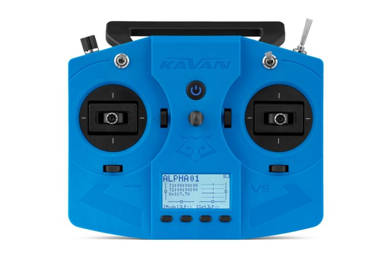 Transmitter Kavan V5 - 24 chanels with R6L RX - blue