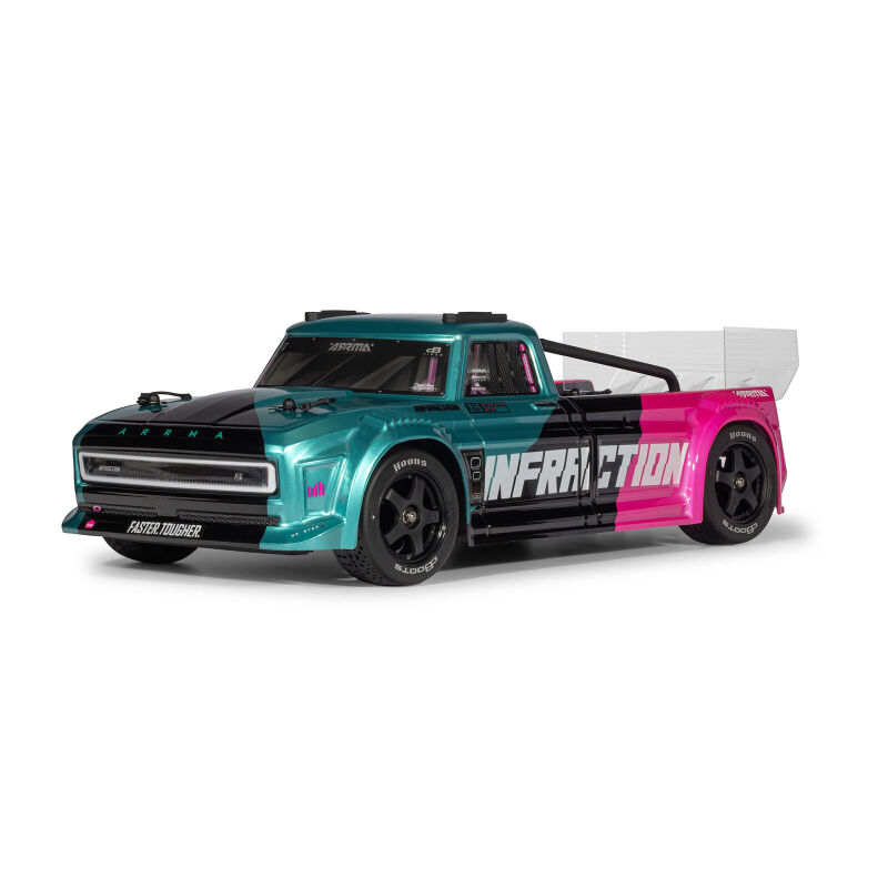 Infraction 223S DSC 4x4 all-road street bash Truck RTR teal - 1:8