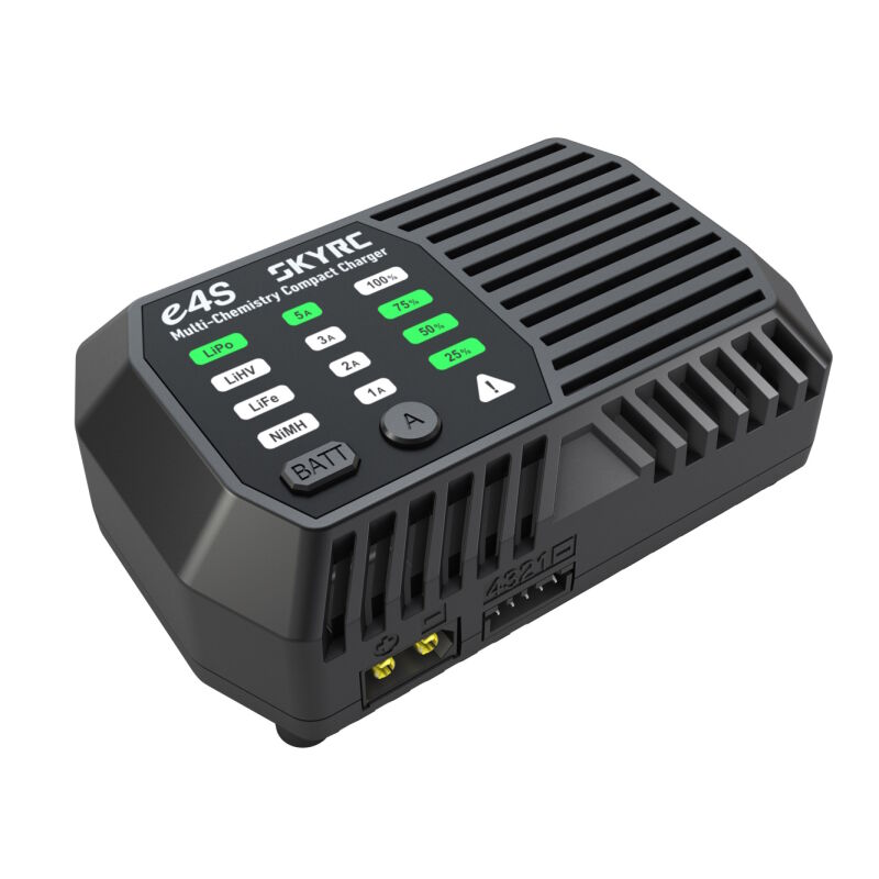 SkyRC - e4s AC Ladegerät NiMh 6-8 / LiPo 2-4s 1-5A 60W (SK100229-01)