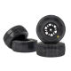 Pro-Line Racing - 1/16 King Pin Front/Rear Tires MTD 12mm Black Split Six (4): MOJAVE GROM (PRO1028510)