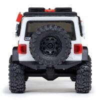 Axial - 1/30 SCX30 Jeep Wrangler JLU 4X4 RTR Brushed Rock Crawler (Battery & Charger Included) White (AXI-2261T2)