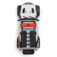 Axial - 1/30 SCX30 Jeep Wrangler JLU 4X4 RTR Brushed Rock Crawler (Battery & Charger Included) White (AXI-2261T2)