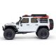 Axial - 1/30 SCX30 Jeep Wrangler JLU 4X4 RTR Brushed Rock Crawler (Battery & Charger Included) White (AXI-2261T2)