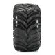 Pro-Line Racing - Dreadnaught Mounted Black Wheel F/R (4) for ARRMA GORGON/QUAKE GROM (PRO1030010)