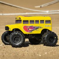 Pro-Line Racing - 1/16 Pre-Cut (School Bus) Clear Body...