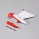 E-flite - Left Wheel Pant: Gee Bee R-2 1.0m (EFL020557)