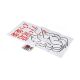 E-flite - Decal Set: Gee Bee R-2 1.0m (EFL020568)
