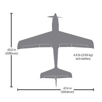 V1200 225km/h electric Speedplane PNP - 1200mm