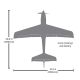 V1200 225km/h electric Speedplane PNP - 1200mm