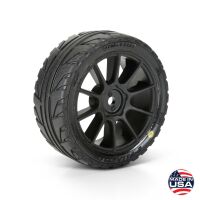 Pro-Line Racing - 1/14 Vector Tire MTD 12mm Black Mach-10...