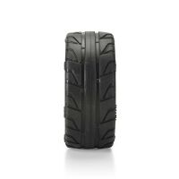 Pro-Line Racing - 1/14 Vector Tire MTD 12mm Black Mach-10 Wheel (4): ARRMA TYPHON GROM (PRO1032010)